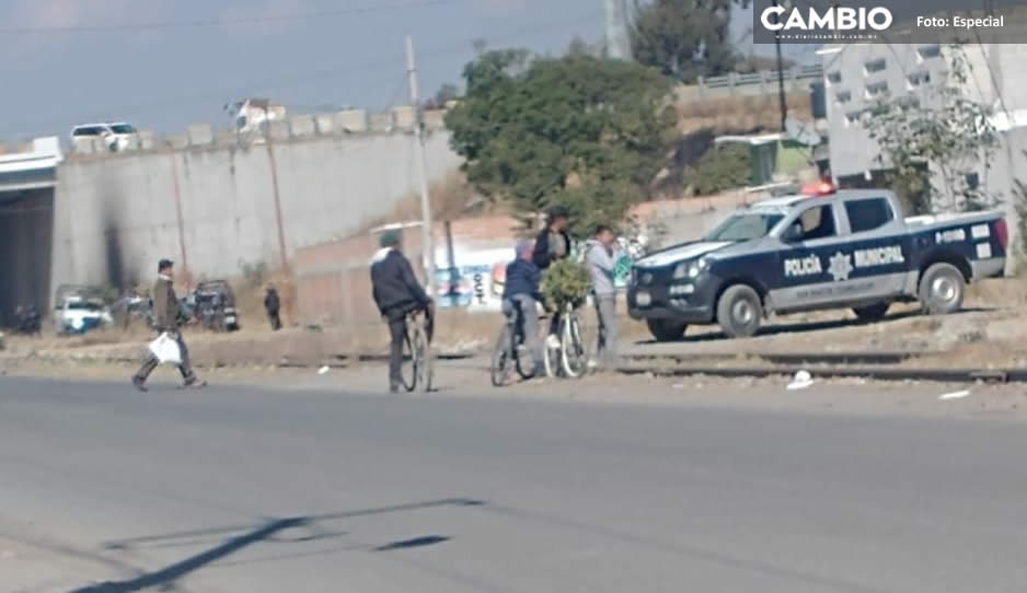 Ante la inseguridad en Texmelucan; FGE y policía estatal realizan operativos