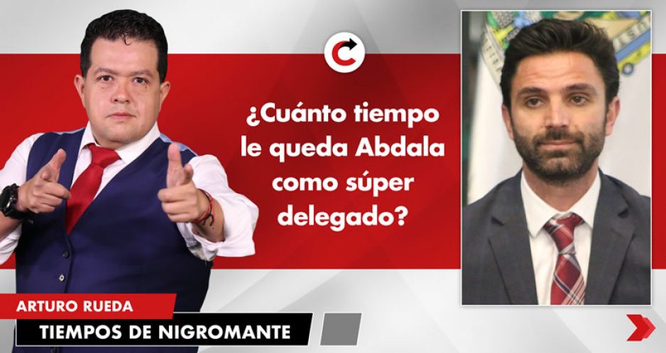 ¿Cuánto tiempo le queda Abdala como súper delegado?