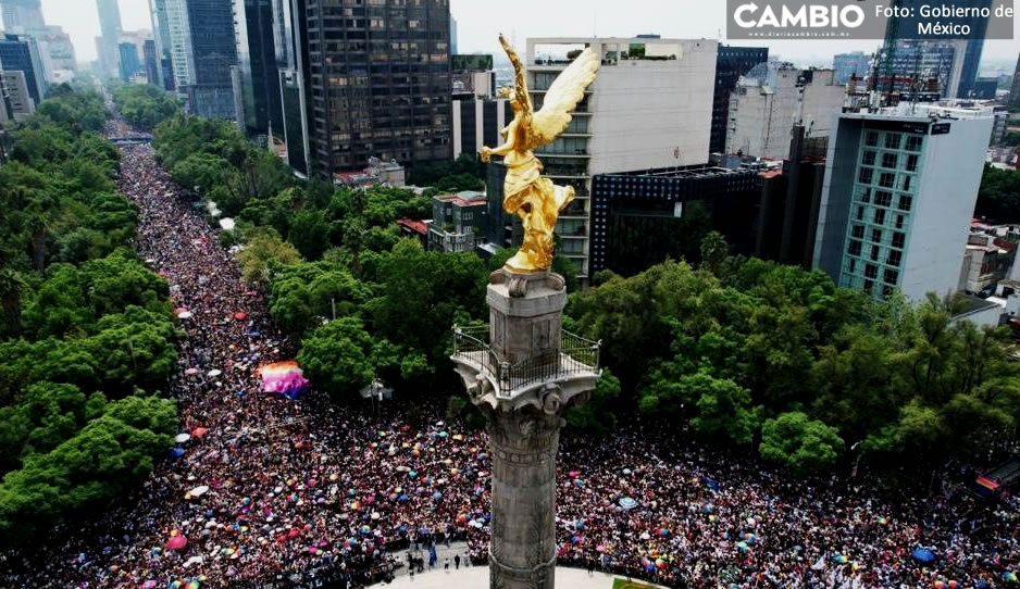 CDMX se llenó de arcoíris: así se vivió la Marcha del Orgullo LGBT+ (FOTOS)