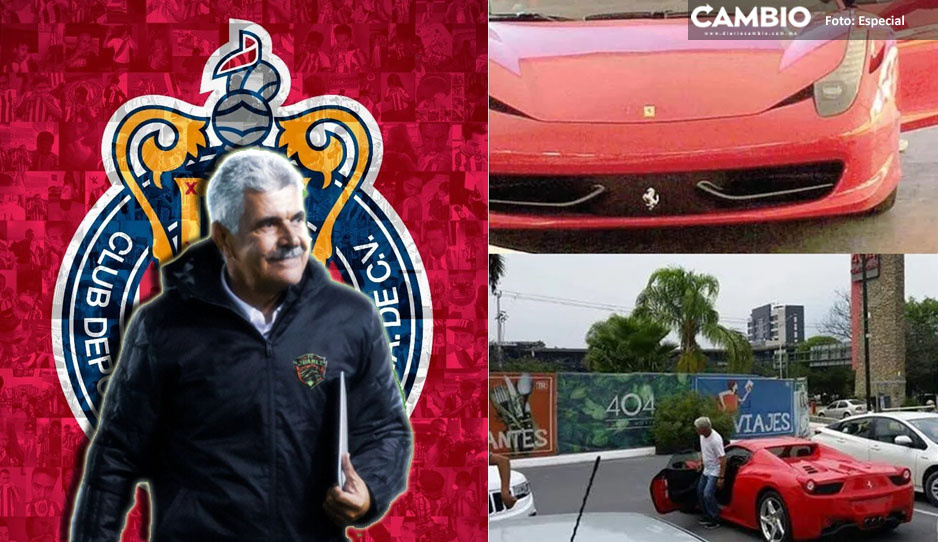 Tuca Ferretti dirigirá a Chivas si le cumplen el capricho de su Ferrari