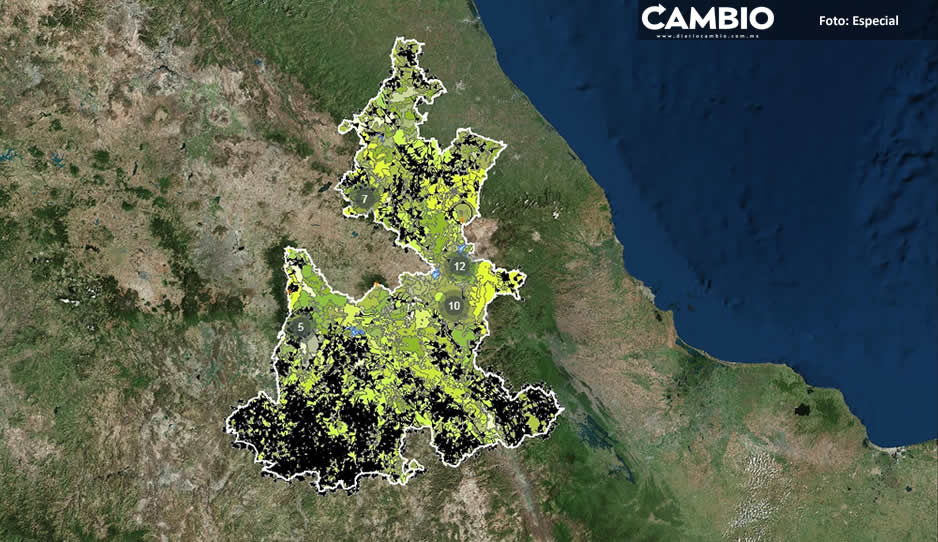 Únicamente 38 de los 217 municipios de Puebla cuentan con un Atlas de Riesgos