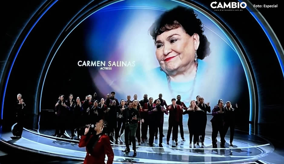 Rinden homenaje a Carmen Salinas durante los Oscar 2022