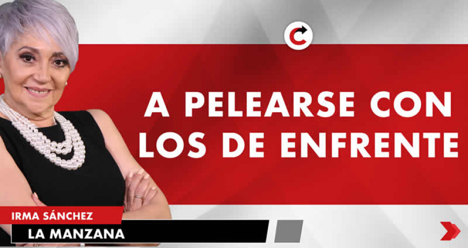 A pelearse con los de enfrente