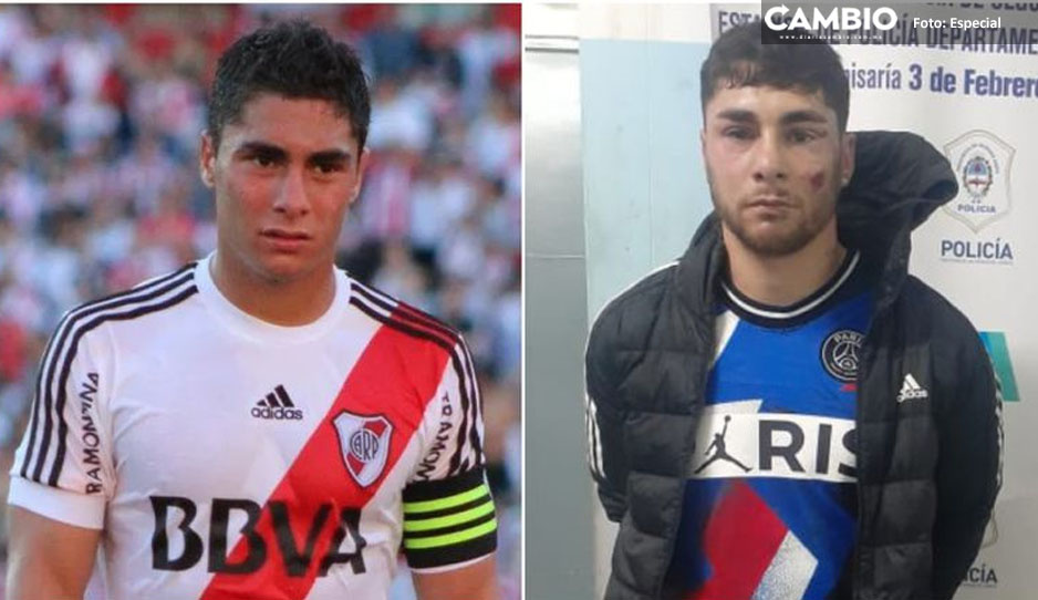 ¡De la cancha a la cárcel! Ex jugador de River Plate es detenido por robo