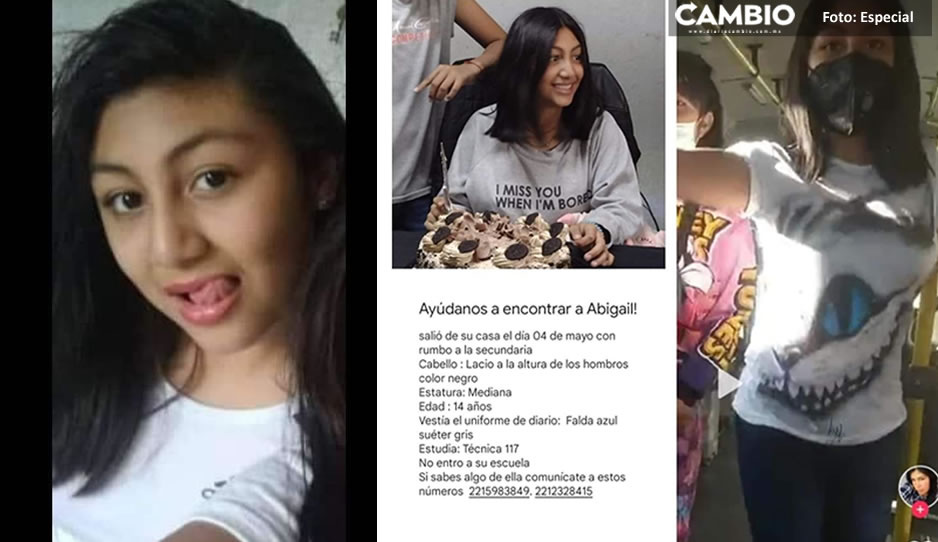 ¿La has visto? Abigail Juárez Ponce de León, fue vista por última vez rumbo a la secundaria en Villas del Pedregal