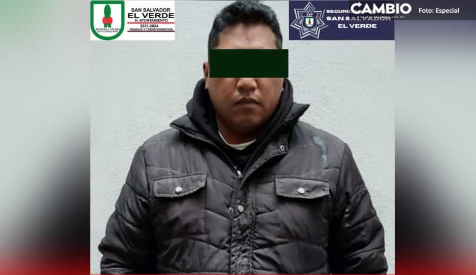 Detienen a asaltante por llevar motocicleta con reporte de robo en El Verde