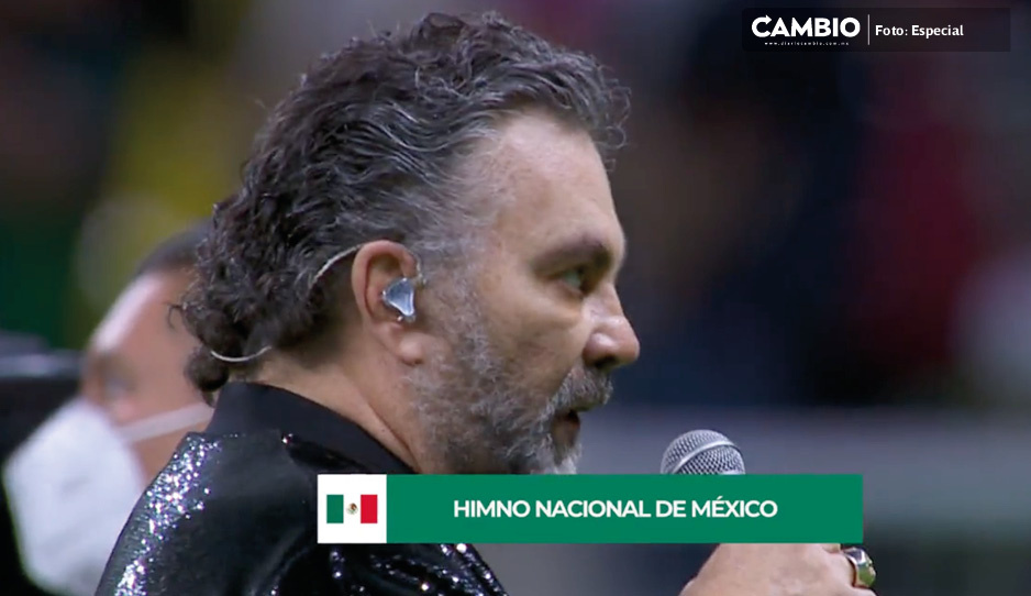 Mijares no hace un &#039;Coque&#039; Muñiz, así interpretó el Himno Nacional en el Azteca (VIDEO)
