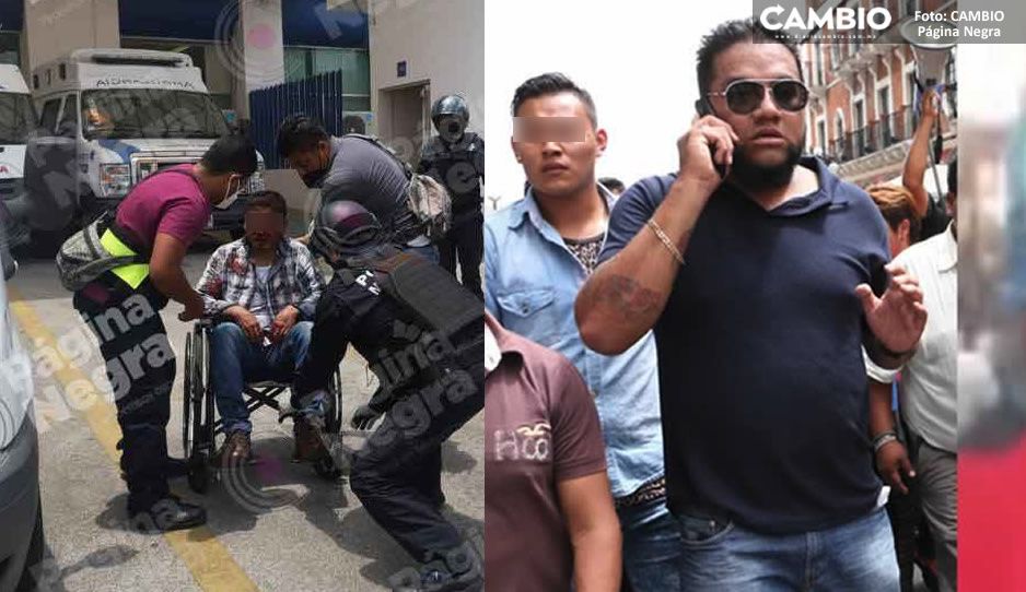 ¡Tensión en el Centro! Ambulantes impiden detención de El Fede, líder de Fuerza 2000; hieren a un ministerial (VIDEO)