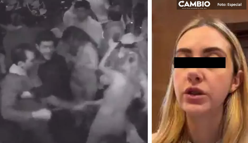 VIDEO: Ejecutivo de ropa Ivonne golpea a mujer a puño limpio en bar de CDMX
