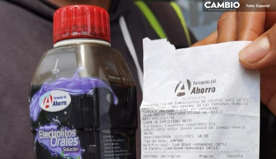 Mujer está grave por tomar aceite de carro; Farmacias del Ahorro se lo vendió como suero (VIDEO)