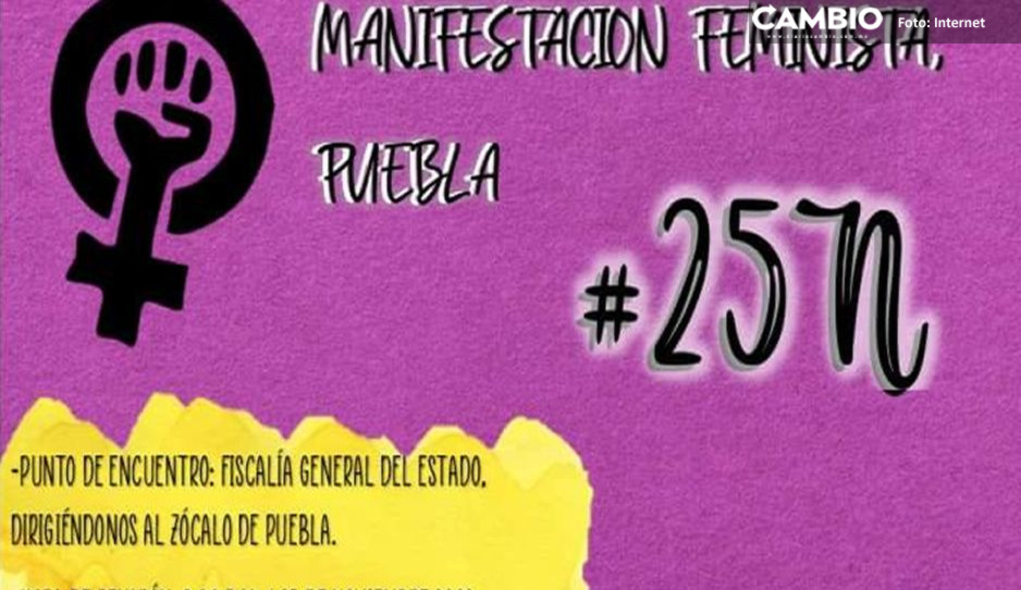 ¡Toma precauciones! Estas calles estarán cerradas por marcha en conmemoración del 25N