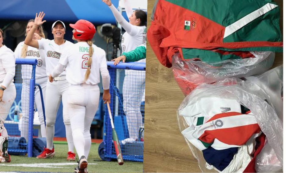 Jugadoras de sóftbol prefirieron llevarse edredones y almohadas que el uniforme de México