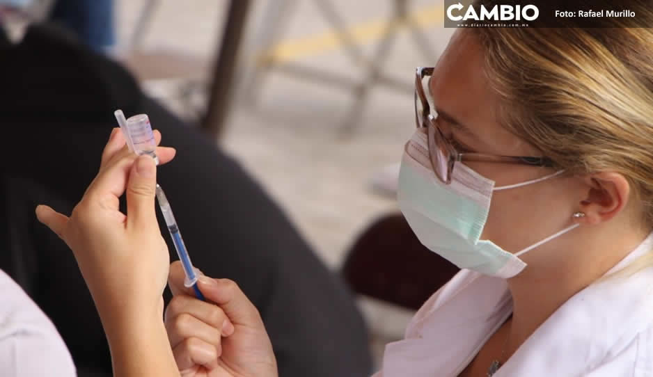 Esta semana habrá módulos de vacunación para aplicar dosis de refuerzo en 55 municipios de Puebla