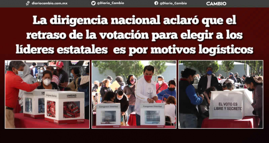 Frenan elección de líder estatal de Morena: difieren asamblea de este sábado, pero no señalan nueva fecha