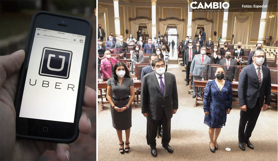 Uber inicia guerra vs el Congreso y Barbosa para quitarles control de tarifas del servicio en Puebla
