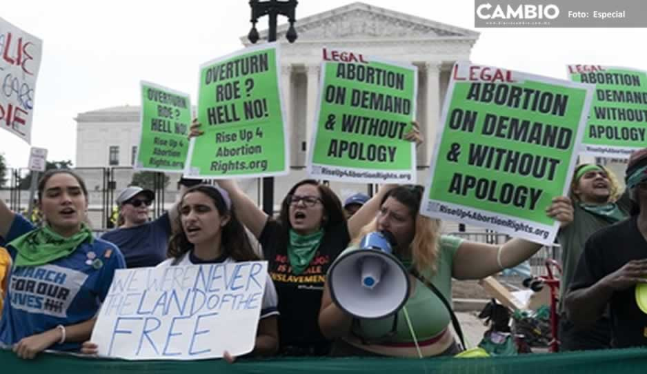 Corte Suprema de EU revoca el derecho constitucional al aborto
