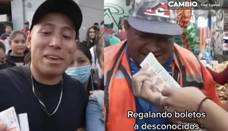 ¡Regalos útiles! Yulay obsequia mil boletos del metro a desconocidos (VIDEO)