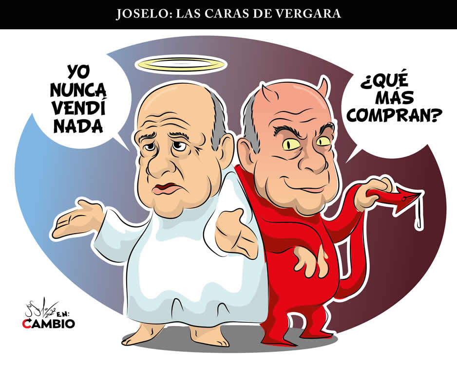 Monero Joselo: LAS CARAS DE VERGARA