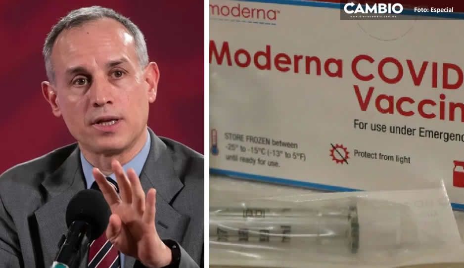 López-Gatell descarta que México compre vacuna antiCovid de Moderna