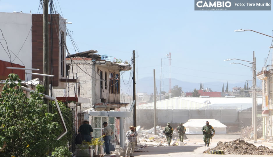 FOTOS: Así está Xochimehuacan a una semana de la explosión