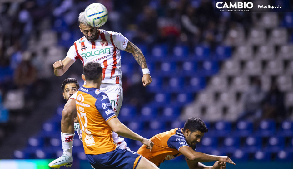 ¡Otro empate! Club Puebla deja ir la victoria contra Necaxa en el Cuauhtémoc   