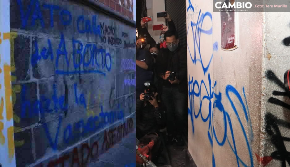 ¡Un dineral! Limpiar a Puebla de los grafitis costará 300 mil pesos al mes
