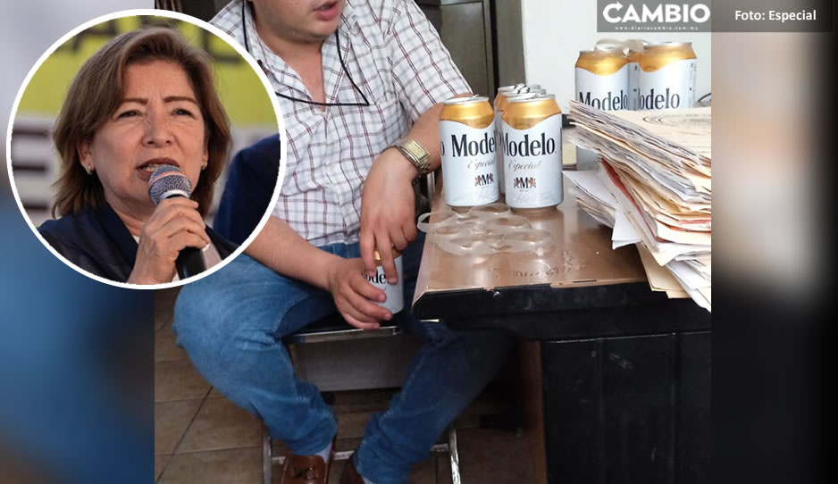 Funcionarios allegados a Marisol Cruz convierten juzgados de Tecamachalco en cantina