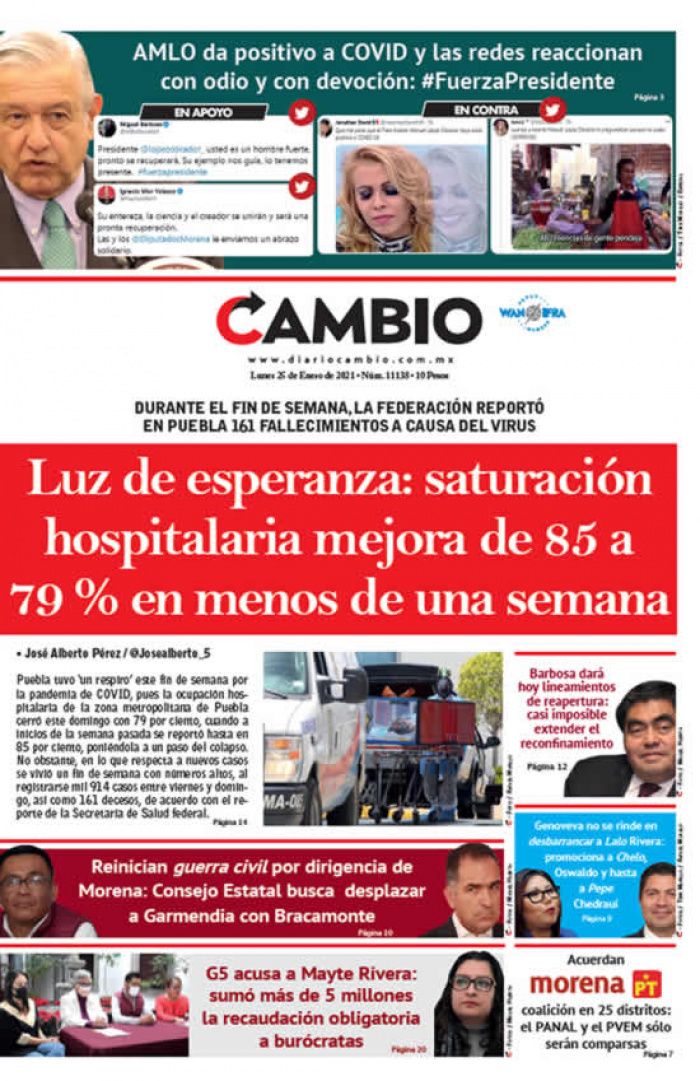 Luz de esperanza: saturación hospitalaria mejora de 85 a 79 % en menos de una semana