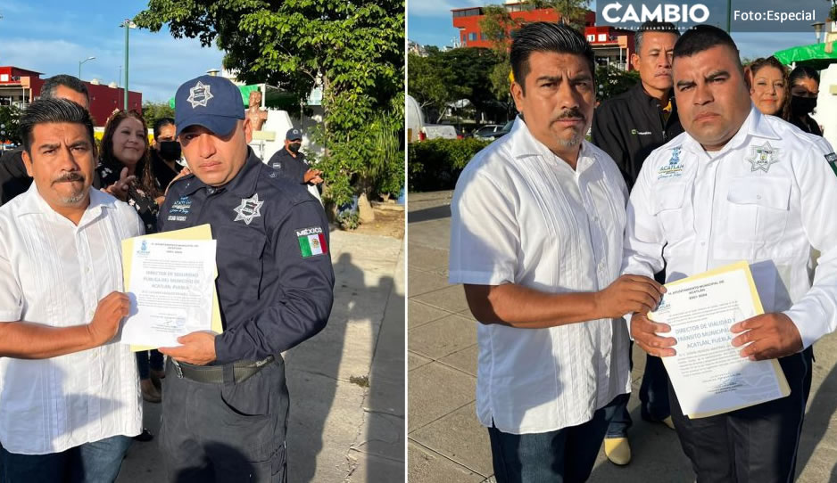 Designan nuevo director de Seguridad P&uacute;blica y Vialidad en Acatl&aacute;n