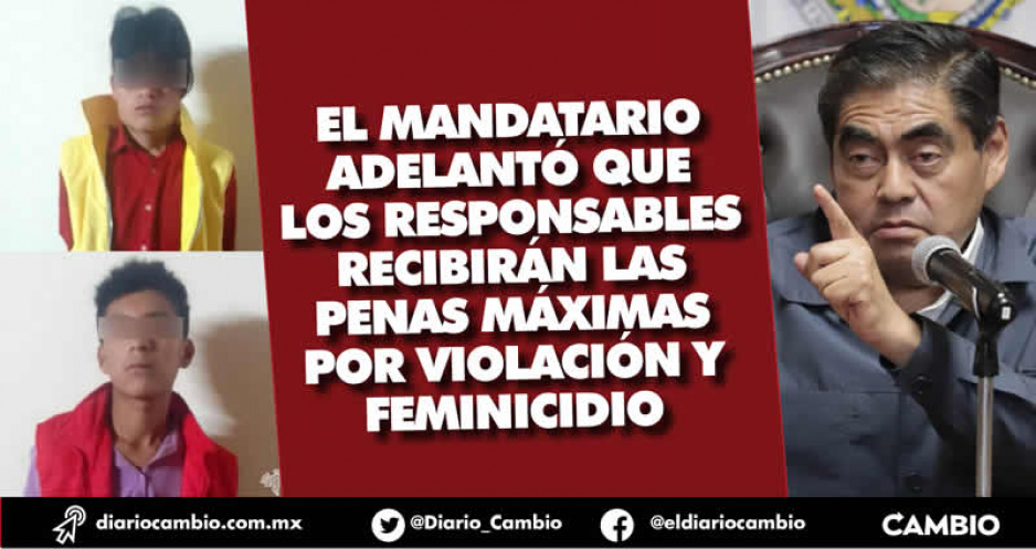 Delincuencial y salvaje el feminicidio de la pequeña Brenda en Chichiquila: Barbosa (VIDEO)