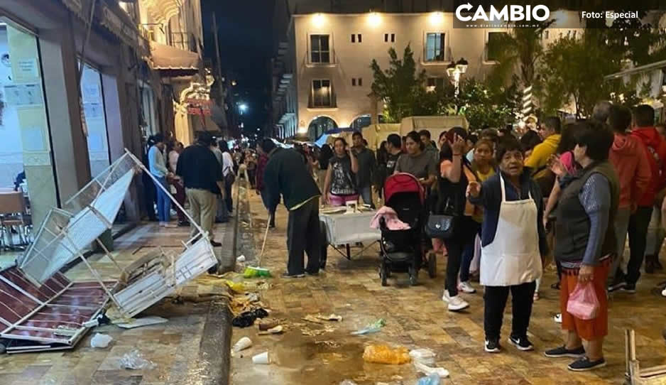 FUERTE VIDEO: Camión arrolla a personas y comercios en San Juan de los Lagos