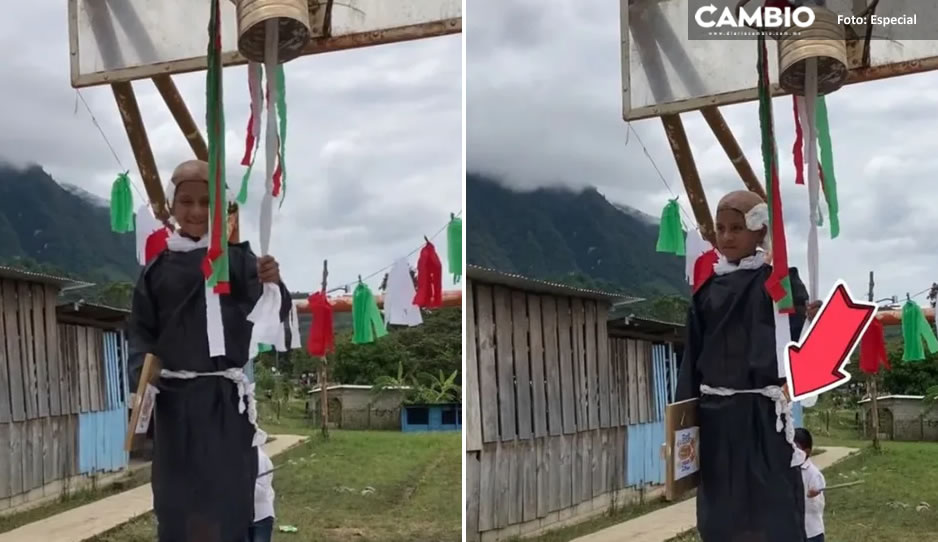 Eso es producción: Escuela rural hace efectos de sonido en recreación del Grito de Independencia (VIDEO)