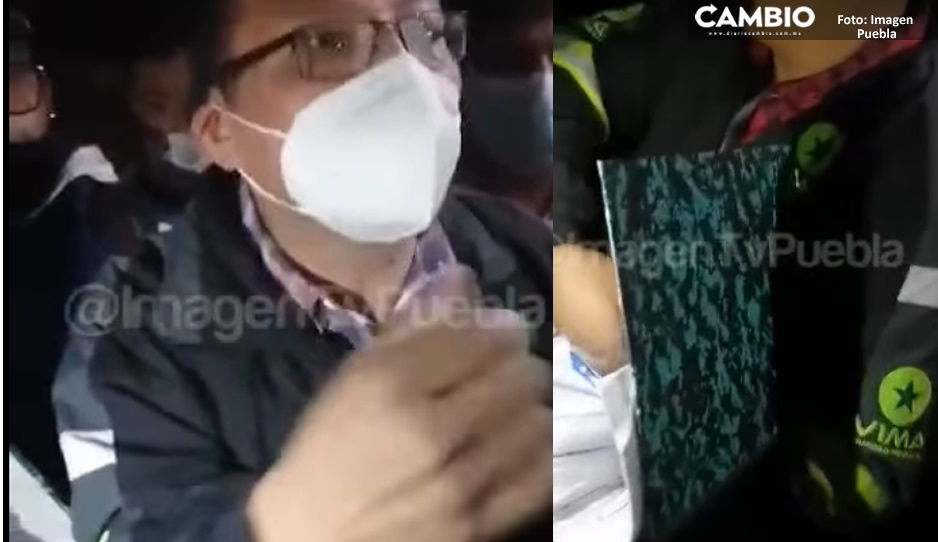 Personal estalla contra empresa de seguridad del Cuahutémoc por negarse a pagar tras el Puebla vs Santos (VIDEO)