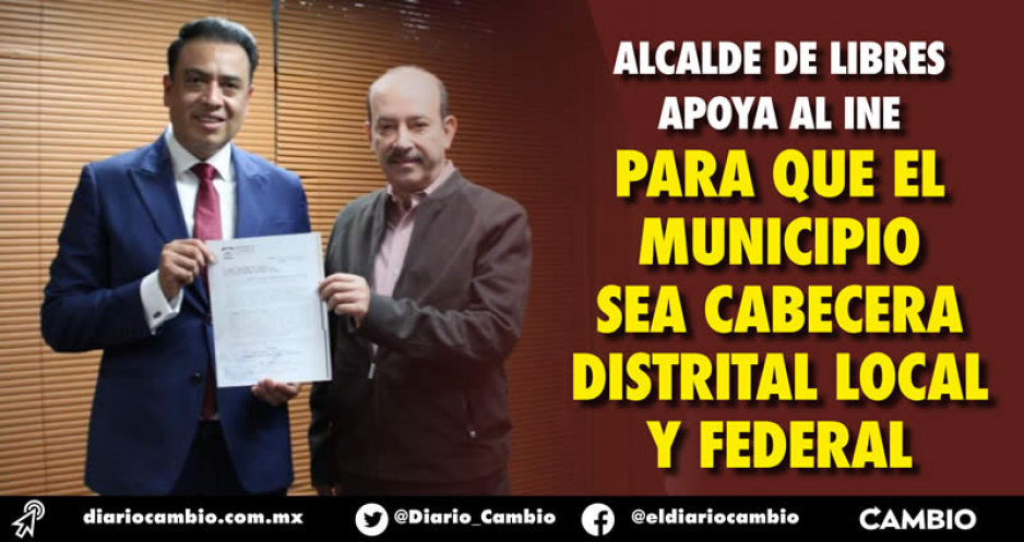 Armando Ruiz respalda la propuesta para que Libres se convierta en la nueva cabecera distrital federal y local