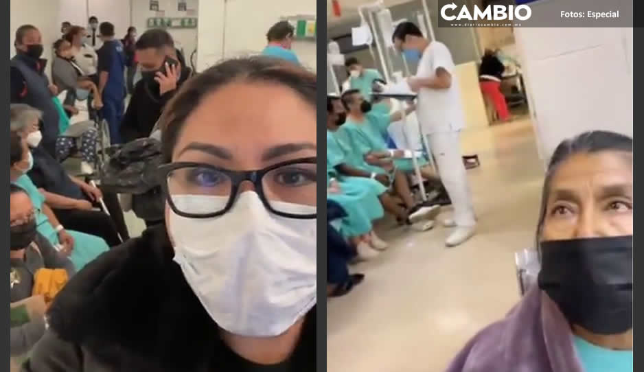 Genoveva Huerta hace un live dentro del IMSS La Margarita y exhibe todas las carencias (VIDEO)
