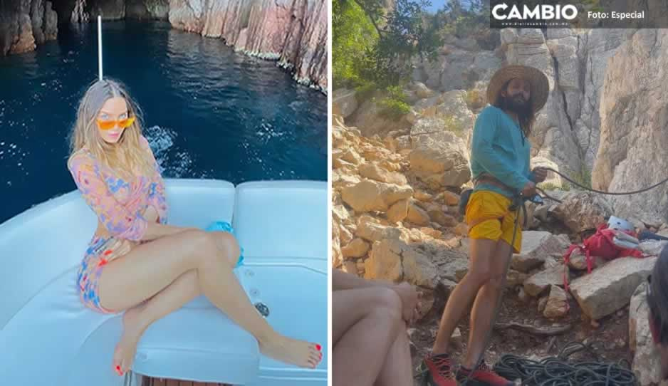 Belinda se va de vacaciones con Jared Leto y le enseña a decir ‘¡Eso mamon@!’ (VIDEO)