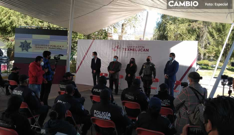 Ya están certificados el 90 % de los policías en Texmelucan: Norma Layón