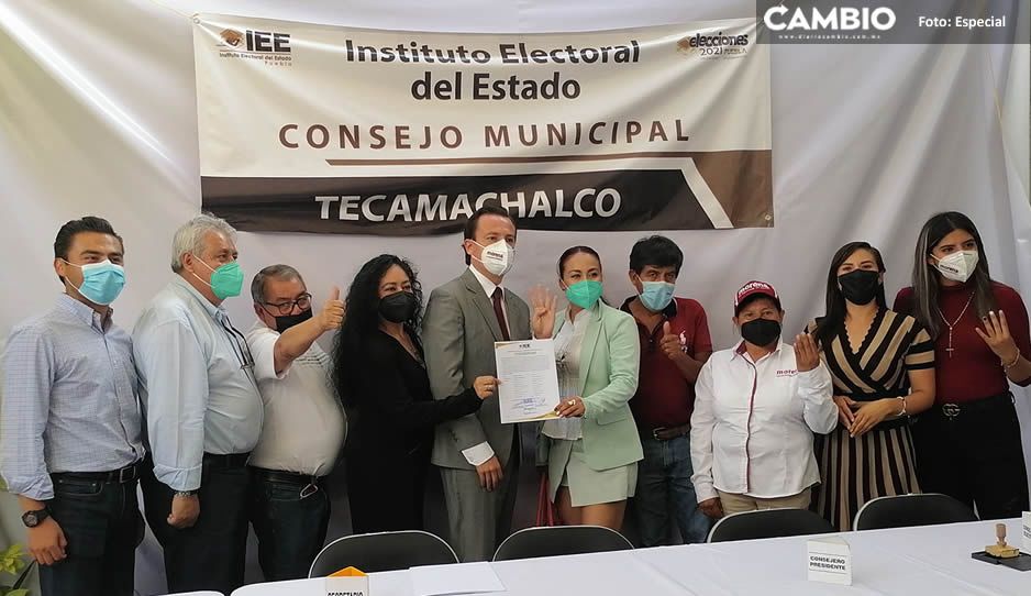 Nacho Mier recibe su constancia de mayoría; ya es edil electo de Tecamachalco