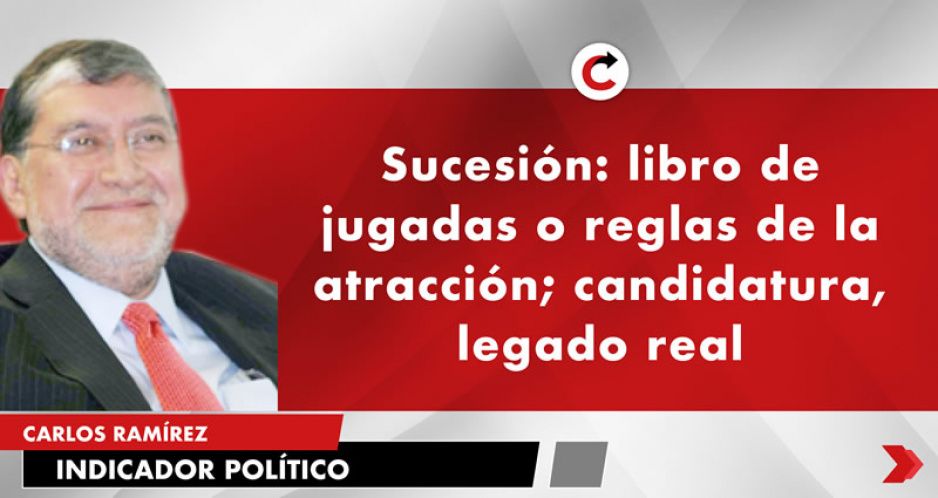 Sucesión: libro de jugadas o reglas de la atracción; candidatura, legado real