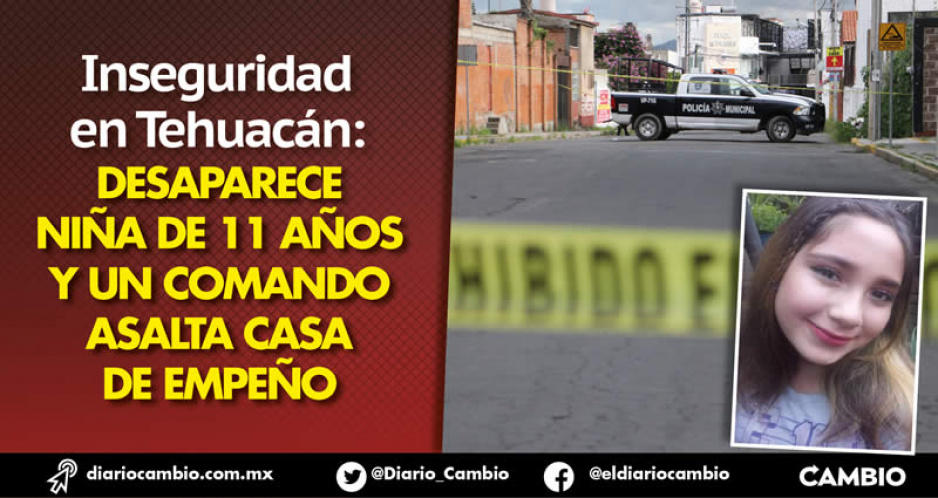 La delincuencia no da tregua en Tehuacán: asaltan casa de empeño y localizan a un hombre ejecutado