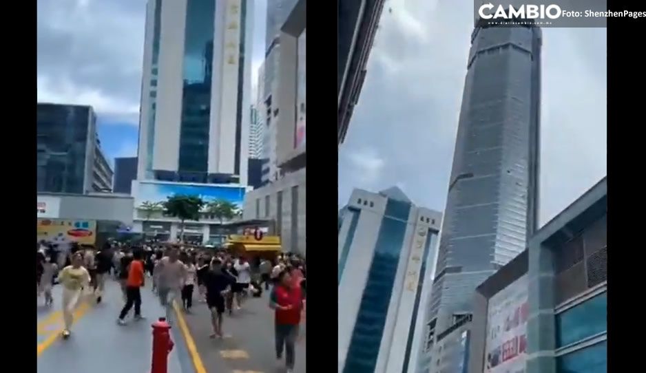 No fue Godzilla ni King Kong: edificio de 300 metros de altura se tambalea y chinos entran en pánico (VIDEO)