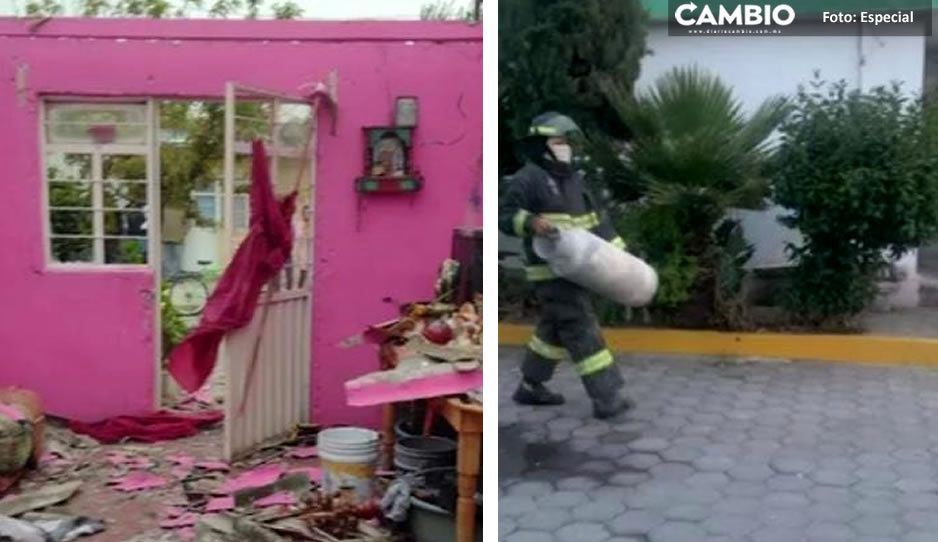 Explosión de tanque de gas deja una abuelita y a su nieto lesionados en Esperanza