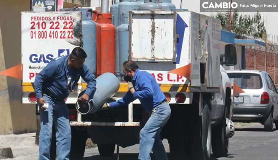 ¡Subió otra vez! Cilindro de 20 kilos de gas costará 408 pesos en Puebla