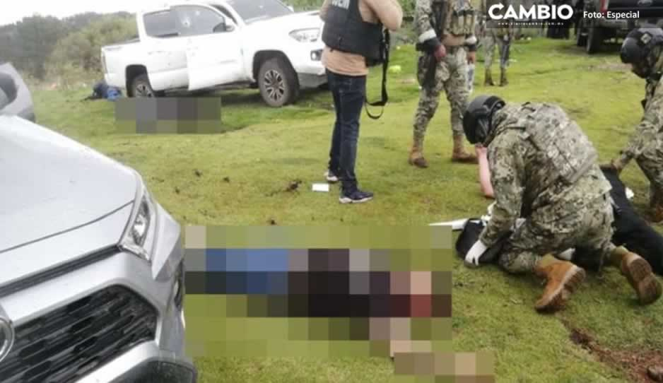 VIDEO: Enfrentamiento entre Marina y la Familia Michoacana deja 10 muertos en Texcaltitlán