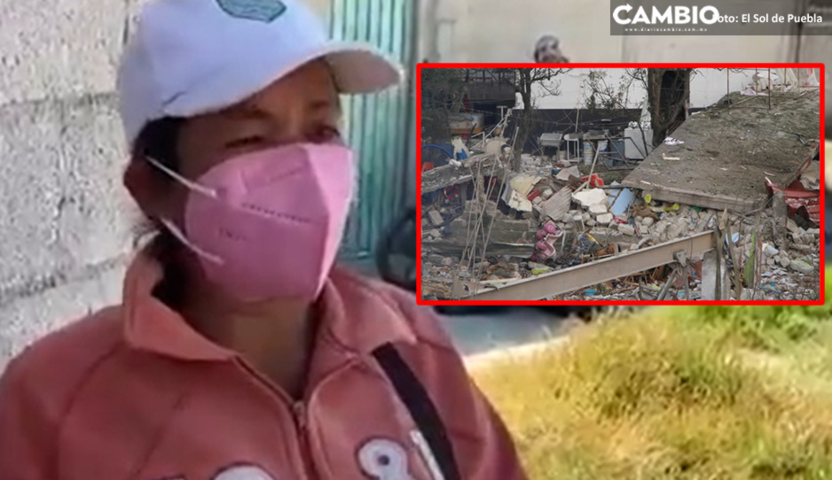 Marthita llora al ver su casa destruida por culpa de los huachigaseros (VIDEO)