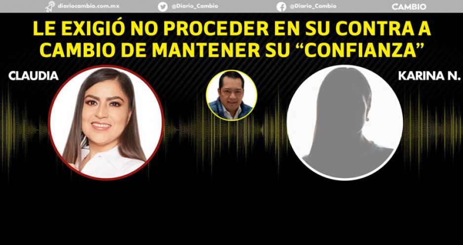 AUDIO desenmascara a Claudia: fue cómplice de Andrés en el hostigamiento sexual vs Karina N (VIDEOS)