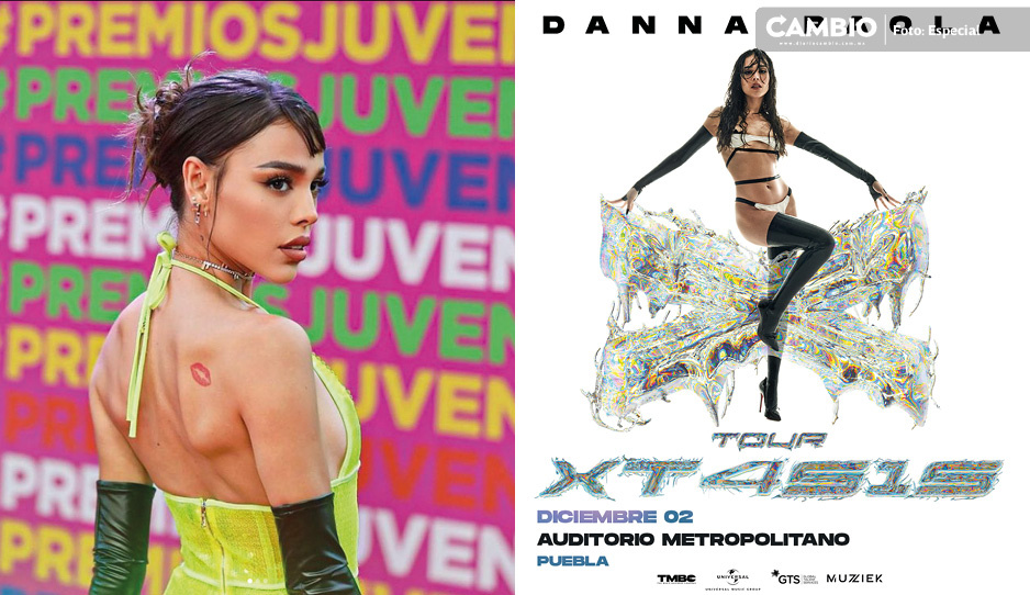 ¡Te queremos Danna Paola! Dará concierto para los poblanos en el Auditorio Metropolitano