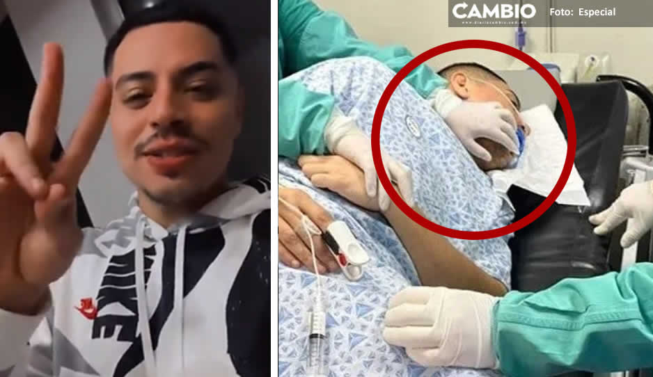 Eduin Caz reaparece tras estar hospitalizado: Me siento mucho mejor, gracias a todos (VIDEO)