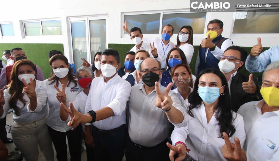 Sargento Borolas da su apoyo a Lalo Rivera (FOTOS Y VIDEO)