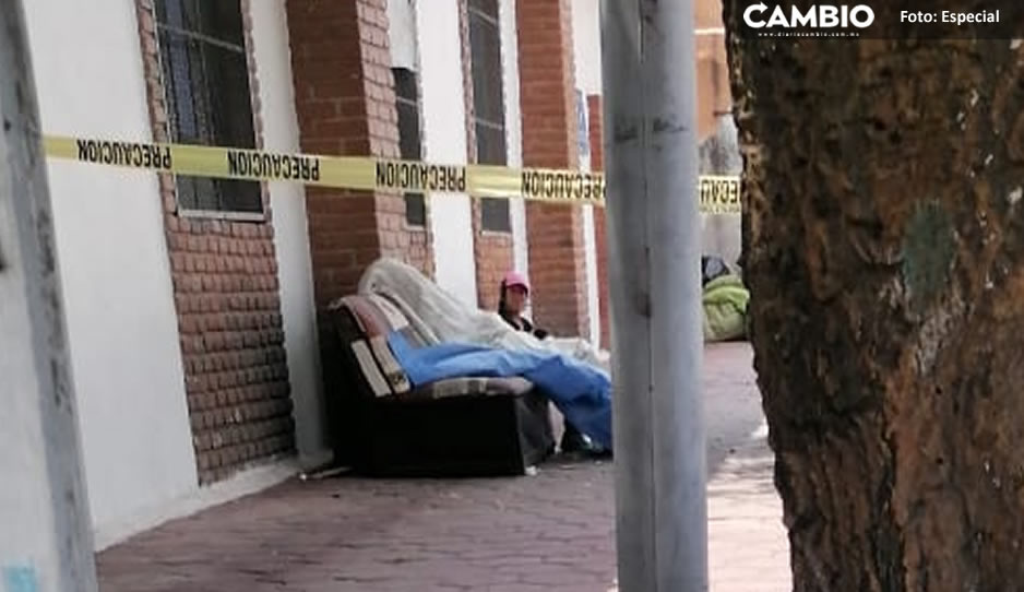 Muere indigente sobre un sillón abandonado en la colonia La Loma
